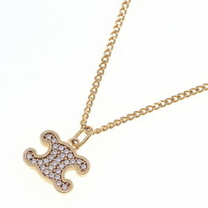 CELINE Gold Necklace